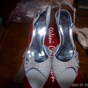 Blue Stefani Collection Open Toe